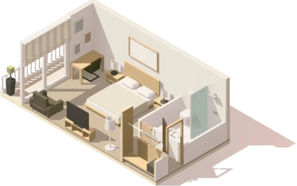 Modular construction unit